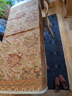 Pottery Barn Linen Blend Tablecloth